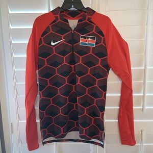 Nike Kenya Pro Elite 1/2  Zip Running Top Made In USA Men's Size Small‎ CI8845